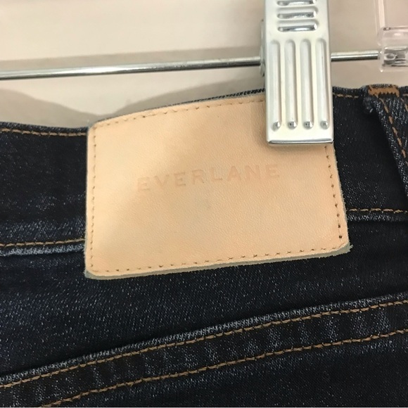 Everlane High Rise Skinny Dark Wash Jeans Size 25 Tall Excellent Condition - Picture 7 of 9